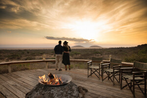 ol Donyo Lodge is located on over 111,000 hectares of private land in the heart of the Chyulu Hills, between Kenya’s Tsavo and Amboseli National Parks. The property, honed from the ancient lava rock spewed out of Kilimanjaro 360,000 years ago, creates a timelessness that touches everyone visiting us. Safari experiences include horseback safaris, mountain bike safaris, guided walking safaris and open vehicle game drives.